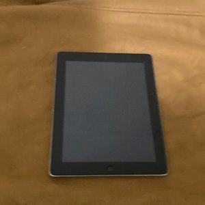 It works fully functional,ipad come with a charger,  good shape by no cracks etc